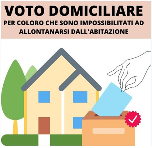 Referendum popolare confermativo 2026_Esercizio del voto a domicilio